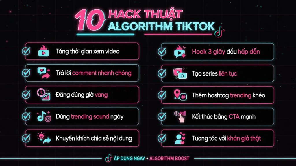 Mẹo hack thuật toán dạng checklist